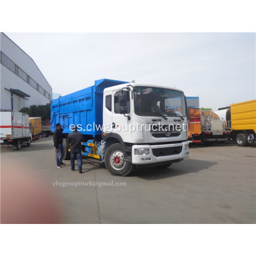 Dongfeng cargador trasero de camión de basura